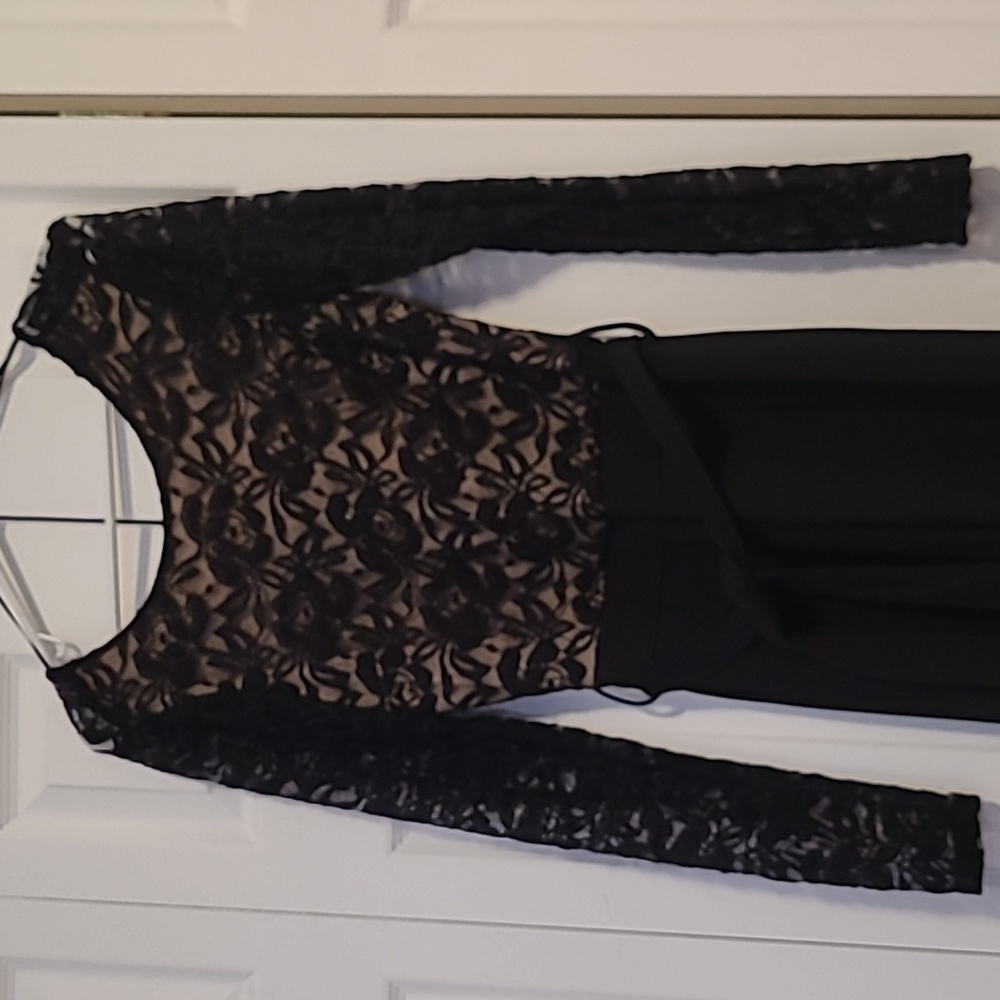 Eclipse black and tan jumpsuit